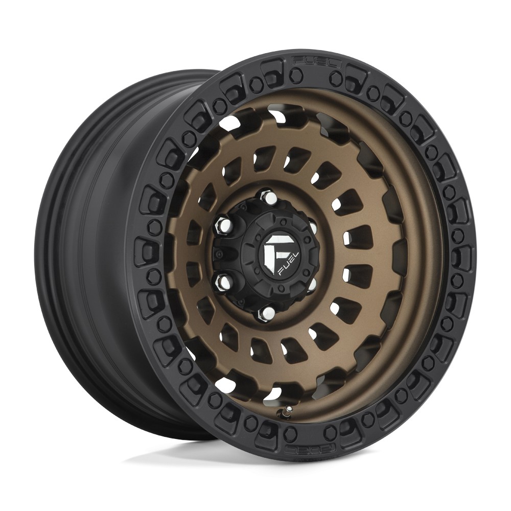 Jante aluminium 4x4 FUEL D634 Zephyr Matte Bronze Black Bead Ring • 18"x9" • 5x127 • CB71.5 • ET1