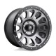 Jante aluminium 4x4 FUEL D601 Vector Matte GUN Metal Black Bead Ring • 18"x9" • 5x127 • CB78.1 • ET1 