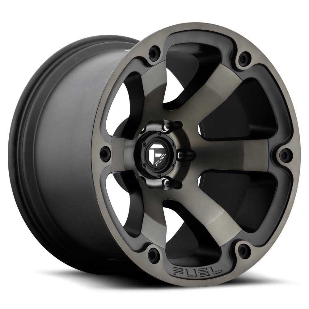 Jante aluminium 4x4 FUEL D564 Beast Matte Black/Double Dark Tint • 18"x9" • 5x127 • CB78.1 • ET1