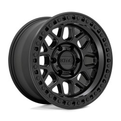 Jante aluminium 4x4 KMC KM549 GRS Satin Black • 18"x9" • 5x127 • CB71.5 • ET18 