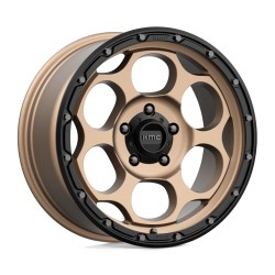 Jante aluminium 4x4 KMC KM541 Dirty Harry Matte Bronze W/ Black LIP • 18"x8.5" • 5x127 • CB71.5 • ET18