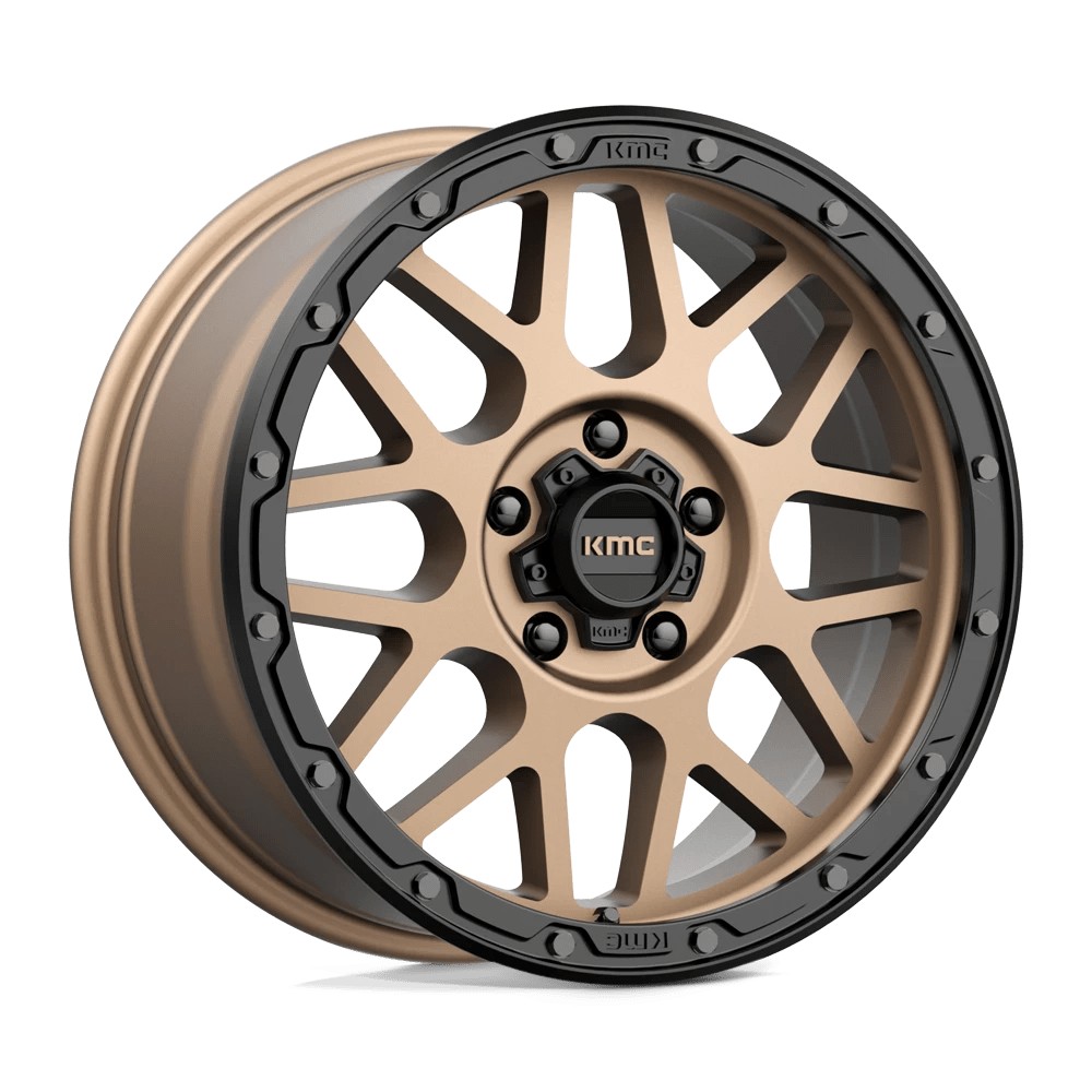 Jante aluminium 4x4 KMC KM535 Grenade Off-road Matte Bronze W/ Matte Black LIP • 18"x8.5" • 5x127 • CB71.5 • ET35