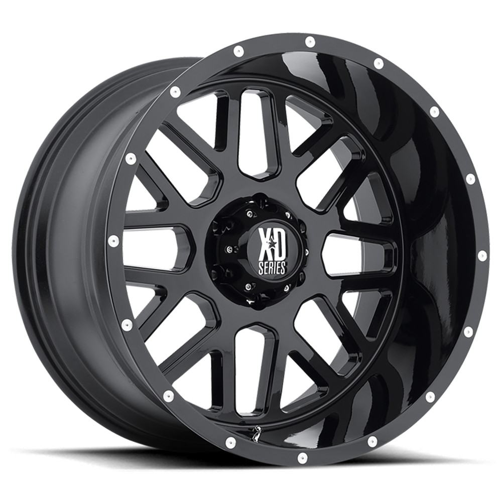 Jante aluminium 4x4 KMC XD820 Grenade Satin Black XD Series • 18"x8" • 5x160 • CB65.07 • ET38