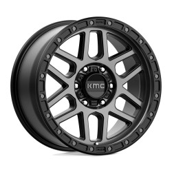 Jante aluminium 4x4 KMC KM544 Mesa Satin Black W/ Gray Tint • 18"x9" • 6x114.3 • CB66.06 • ET18 