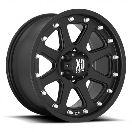 Jante aluminium 4x4 KMC XD798 Addict Matte Black XD Series • 18"x9" • 6x114.3 • CB72.56 • ET18 