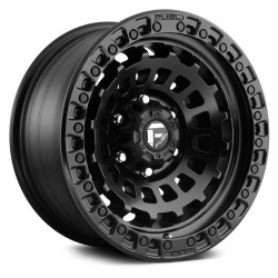 Jante aluminium 4x4 FUEL D633 Zephyr Matte Black • 18"x9" • 6x135 • CB87.1 • ET-12