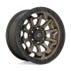 Jante aluminium 4x4 FUEL D696 Covert Matte Bronze Black Bead Ring • 18"x9" • 6x135 • CB87.1 • ET1 