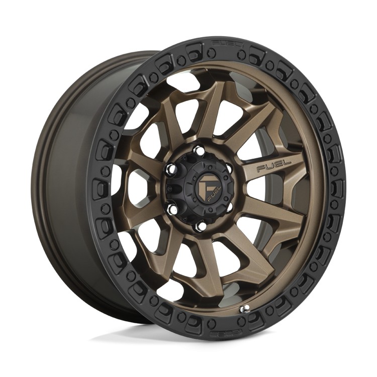 Jante aluminium 4x4 FUEL D696 Covert Matte Bronze Black Bead Ring • 18"x9" • 6x135 • CB87.1 • ET1