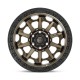 Jante aluminium 4x4 FUEL D696 Covert Matte Bronze Black Bead Ring • 18"x9" • 6x135 • CB87.1 • ET1 