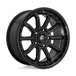 Jante aluminium 4x4 FUEL D689 Torque Matte Black • 18"x9" • 6x139.7 • CB106.1 • ET-12