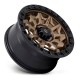 Jante aluminium 4x4 FUEL D696 Covert Matte Bronze Black Bead Ring • 18"x9" • 6x139.7 • CB106.1 • ET-12 