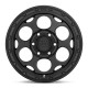 Jante aluminium 4x4 KMC KM541 Dirty Harry Textured Black • 18"x8.5" • 6x139.7 • CB106.1 • ET0 