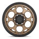 Jante aluminium 4x4 KMC KM541 Dirty Harry Matte Bronze W/ Black LIP • 18"x8.5" • 6x139.7 • CB106.1 • ET0 