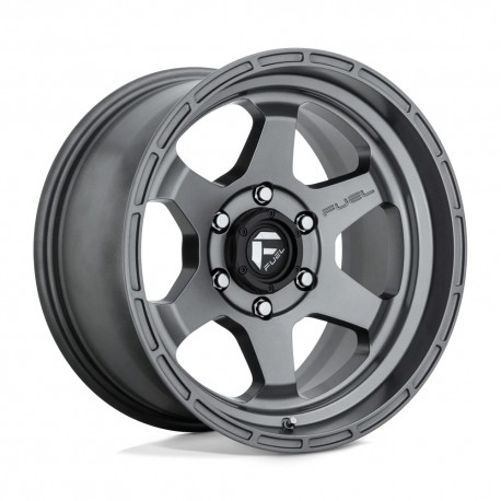 Jante aluminium 4x4 FUEL D665 Shok Matte Anthracite • 18"x9" • 6x139.7 • CB106.1 • ET1 