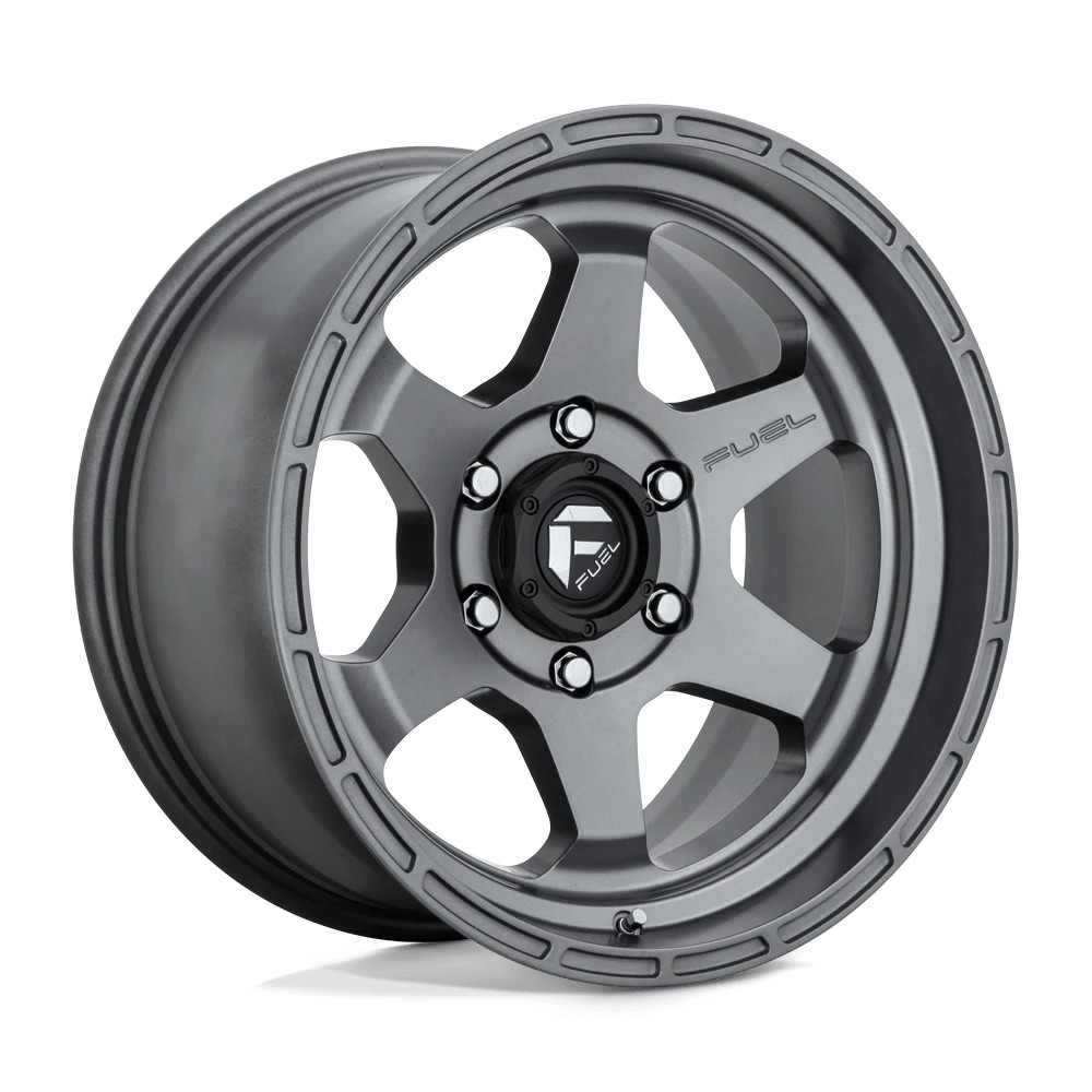 Jante aluminium 4x4 FUEL D665 Shok Matte Anthracite • 18"x9" • 6x139.7 • CB106.1 • ET1