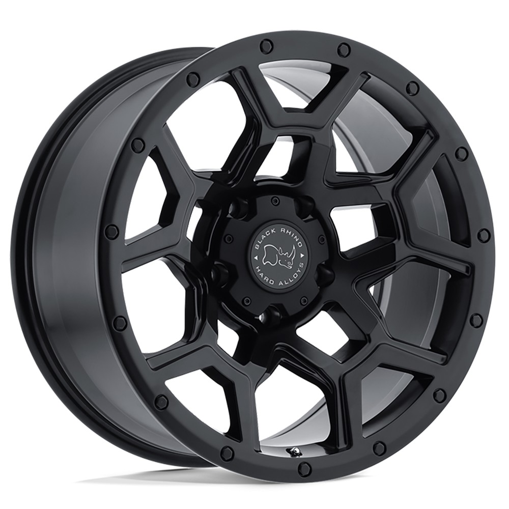 Jante aluminium 4x4 BLACK RHINO Matte Black Overland • 18"x9.5" • 6x139.7 • CB112.1 • ET6