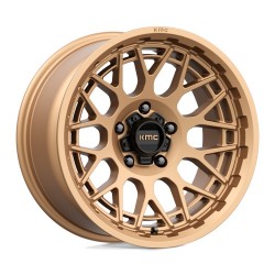 Jante aluminium 4x4 KMC KM722 Technic Matte Bronze • 18"x9" • 6x139.7 • CB106.1 • ET18 