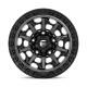 Jante aluminium 4x4 FUEL D716 Covert Matte GUN Metal Black Bead Ring • 18"x9" • 6x139.7 • CB106.1 • ET20 