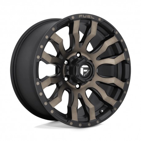 Jante aluminium 4x4 FUEL D674 Blitz Matte Black Double Dark Tint • 18"x9" • 6x139.7 • CB106.1 • ET20 