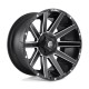 Jante aluminium 4x4 FUEL D616 Contra Matte Black Milled • 18"x9" • 6x139.7 / 6x135 • CB106.1 • ET1 