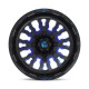 Jante aluminium 4x4 FUEL D645 Stroke Gloss Black Blue Tinted Clear • 18"x9" • 6x139.7 / 6x135 • CB106.1 • ET20 