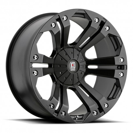 Jante aluminium 4x4 KMC XD778 Monster Matte Black XD Series • 18"x9" • 6x139.7 / 6x135 • CB100.3 • ET35 