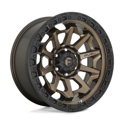 Jante aluminium 4x4 FUEL D696 Covert Matte Bronze Black Bead Ring • 18"x9" • 8x165.1 • CB125,1 • ET-12