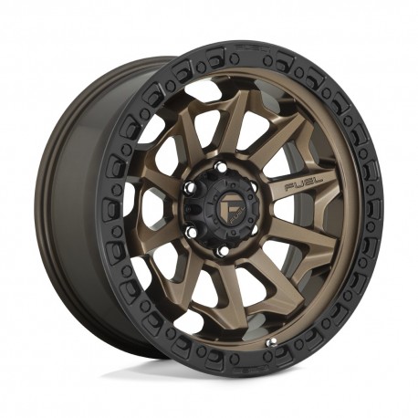 Jante aluminium 4x4 FUEL D696 Covert Matte Bronze Black Bead Ring • 18"x9" • 8x165.1 • CB125,1 • ET-12 