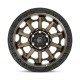 Jante aluminium 4x4 FUEL D696 Covert Matte Bronze Black Bead Ring • 18"x9" • 8x165.1 • CB125,1 • ET-12 