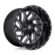 Jante aluminium 4x4 FUEL D581 Triton Gloss Black Milled • 18"x9" • 8x165.1 • CB125.1 • ET-12 