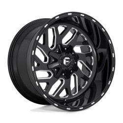 Jante aluminium 4x4 FUEL D581 Triton Gloss Black Milled • 18"x9" • 8x165.1 • CB125.1 • ET-12