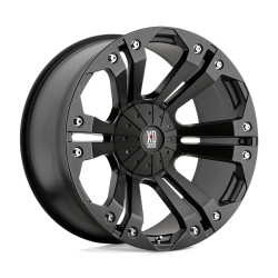 Jante aluminium 4x4 KMC XD778 Monster Matte Black XD Series • 18"x9" • 8x165.1 • CB125.1 • ET-12 