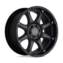 Jante aluminium 4x4 BLACK RHINO Matte Black Glamis • 18"x9" • 8x165.1 • CB122.4 • ET12 