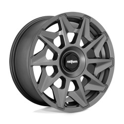 Jante aluminium 4x4 ROTIFORM R128 CVT Matte Anthracite • 19"x8.5" • 5x100 / 5x112 • CB66.56 • ET45