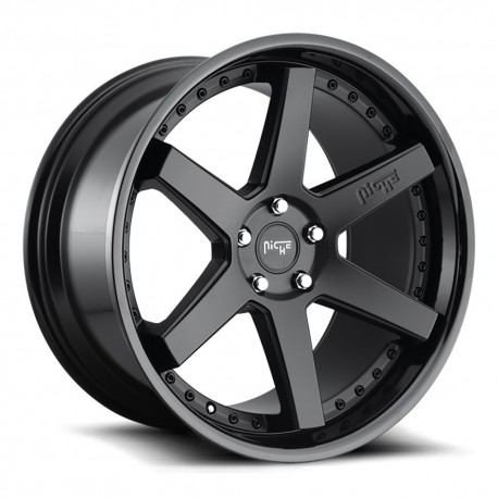 Jante aluminium 4x4 NICHE ROAD WHEELS M192 Altair Gloss Black Matte Black • 19"x8.5" • 5x108 • CB72.56 • ET40 