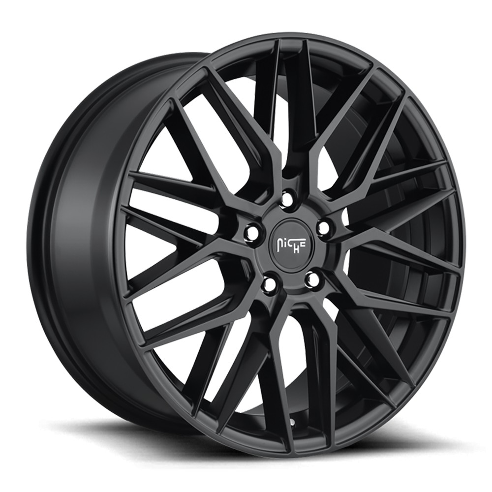 Jante aluminium 4x4 NICHE ROAD WHEELS M190 Gamma Matte Black • 19"x8.5" • 5x108 • CB72.56 • ET40