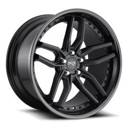 Jante aluminium 4x4 NICHE ROAD WHEELS M194 Methos Gloss Black Matte Black • 19"x9.5" • 5x120 • CB72.56 • ET35