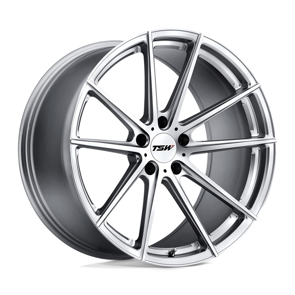 Jante aluminium 4x4 TSW Bathurst Silver W/ Mirror CUT Face • 20"x9" • 5x114.3 • CB76.1 • ET30