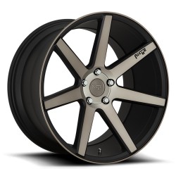 Jante aluminium 4x4 NICHE ROAD WHEELS M150 Verona Matte Black Machined • 20"x9" • 5x114.3 • CB72.56 • ET35 