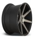 Jante aluminium 4x4 NICHE ROAD WHEELS M150 Verona Matte Black Machined • 20"x9" • 5x114.3 • CB72.56 • ET35 