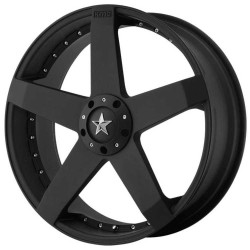 Jante aluminium 4x4 KMC KM775 Matte Black • 20"x8" • 5x114.3 / 5x120 • CB74.1 • ET32 