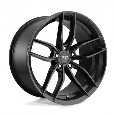 Jante aluminium 4x4 NICHE ROAD WHEELS M203 Vosso Matte Black • 20"x9" • 5x120 • CB74.1 • ET35 