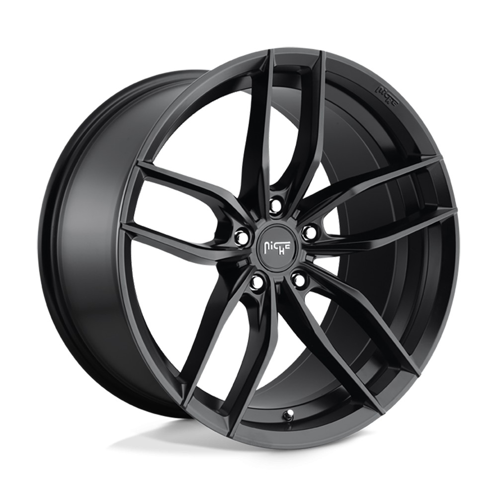 Jante aluminium 4x4 NICHE ROAD WHEELS M203 Vosso Matte Black • 20"x9" • 5x120 • CB74.1 • ET35