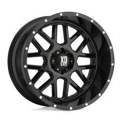 Jante aluminium 4x4 KMC XD820 Grenade Gloss Black XD Series • 20"x10" • 5x127 • CB78.1 • ET-24