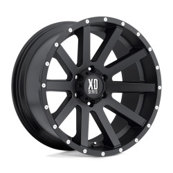 Jante aluminium 4x4 KMC XD818 Heist Satin Black XD Series • 20"x10" • 5x127 • CB78.1 • ET-24 