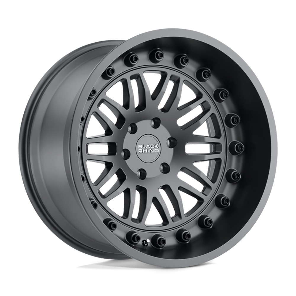 Jante aluminium 4x4 BLACK RHINO Matte Gunmetal Fury • 20"x9.5" • 5x127 • CB71.5 • ET-18