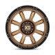 Jante aluminium 4x4 KMC XD863 Matte Bronze W/ Black LIP XD Series • 20"x10" • 5x127 • CB71.5 • ET-18 