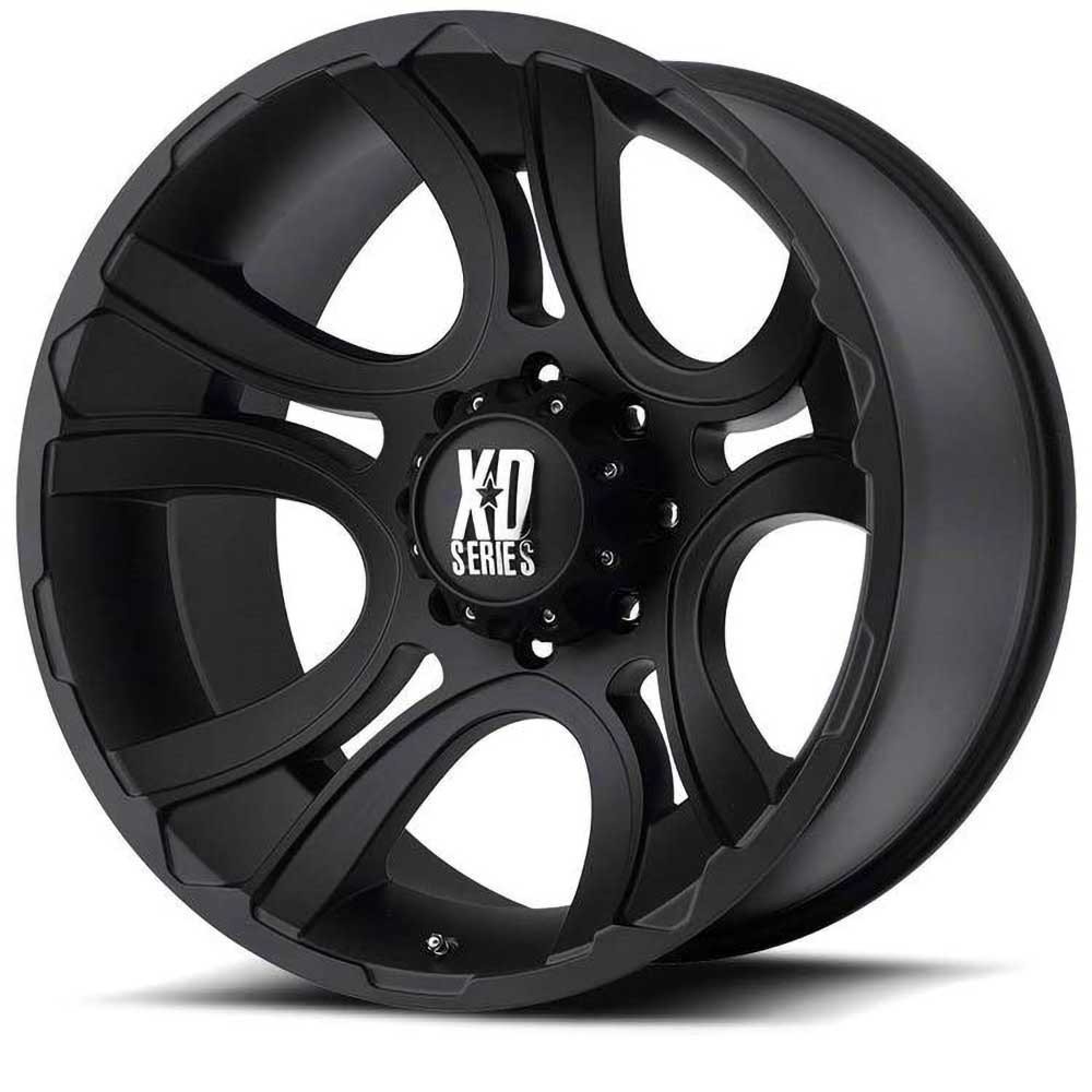 Jante aluminium 4x4 KMC XD801 Crank Matte Black XD Series • 20"x9" • 5x127 • CB • ET0