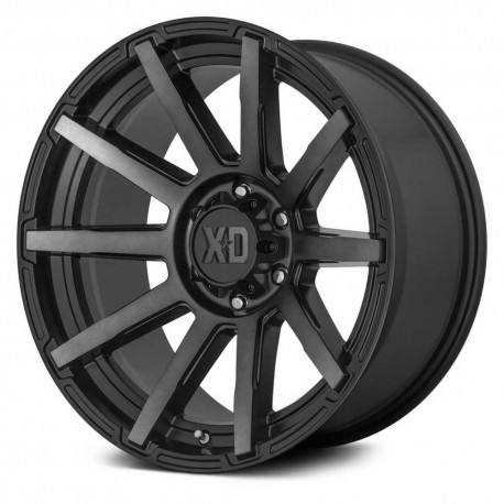 Jante aluminium 4x4 KMC XD847 Outbrake Satin Black/Gray Tint XD Series • 20"x9" • 5x127 • CB71.5 • ET0 