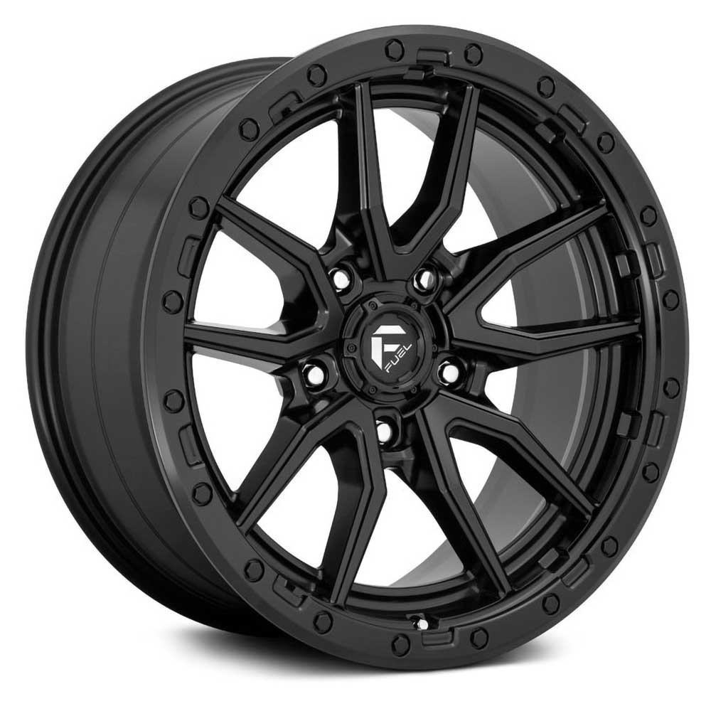 Jante aluminium 4x4 FUEL D679 Rebel 5 Matte Black • 20"x9" • 5x127 • CB71.5 • ET1